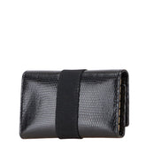 サルヴァトーレフェラガモ ヴァラ 6連 キーケース ブラック レザー レディース Salvatore Ferragamo 【中古】